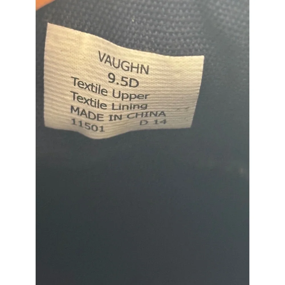 Polo Ralph Lauren Vaughn Mens 9.5D White Canvas Sneakers Navy 11501 Low Top - Picture 8 of 8